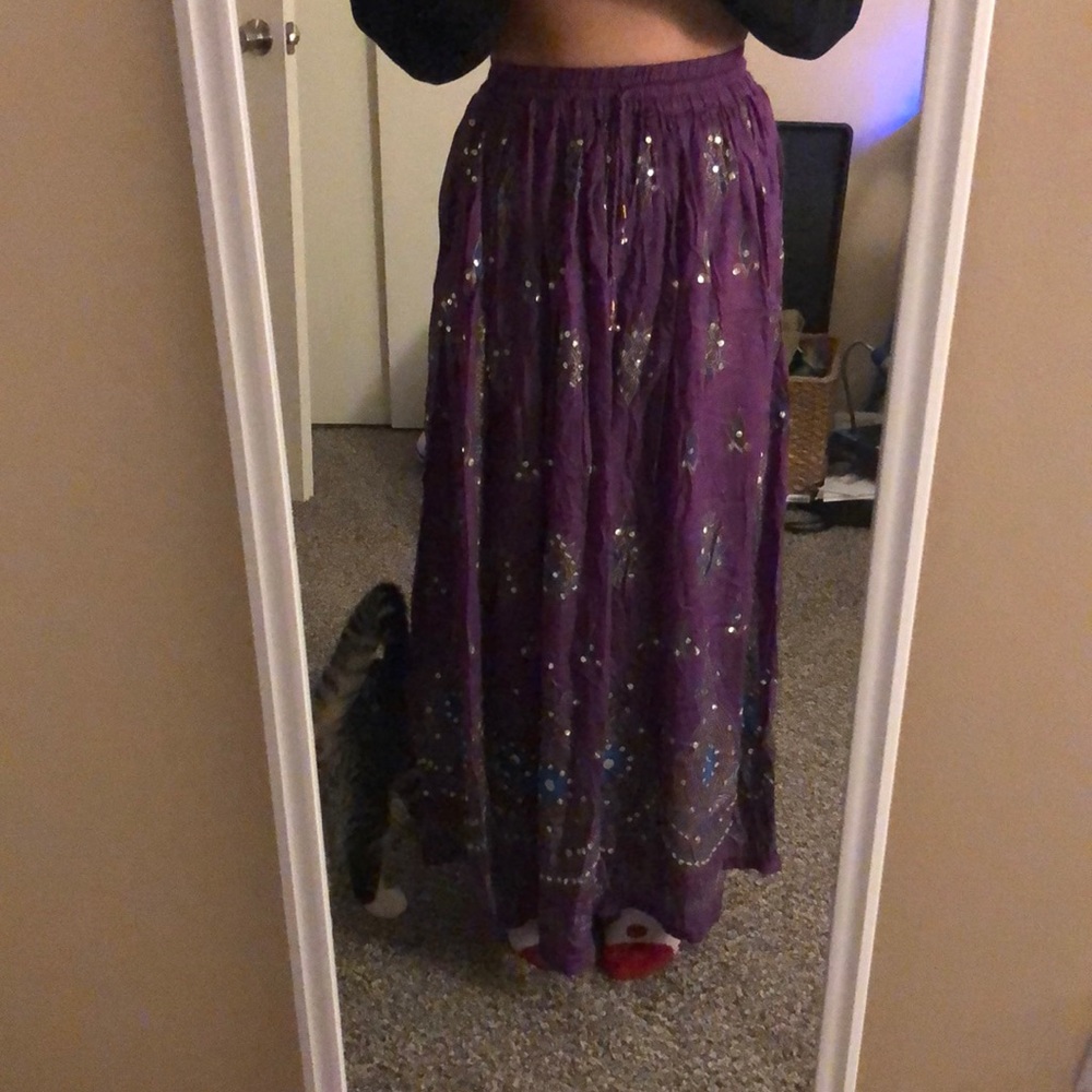 Indian Embroidered Skirt